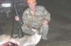 Mark Stacy with a Trinity River Texas Whitetail Deer